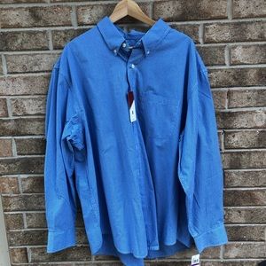 Izod button down men’s shirt. New with tags